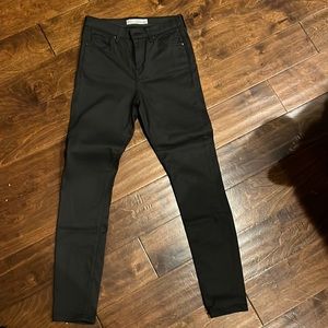Topshop Moto Coated Jamie Stretch Jeans